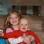 Sam the Anti-Preemie and his sister